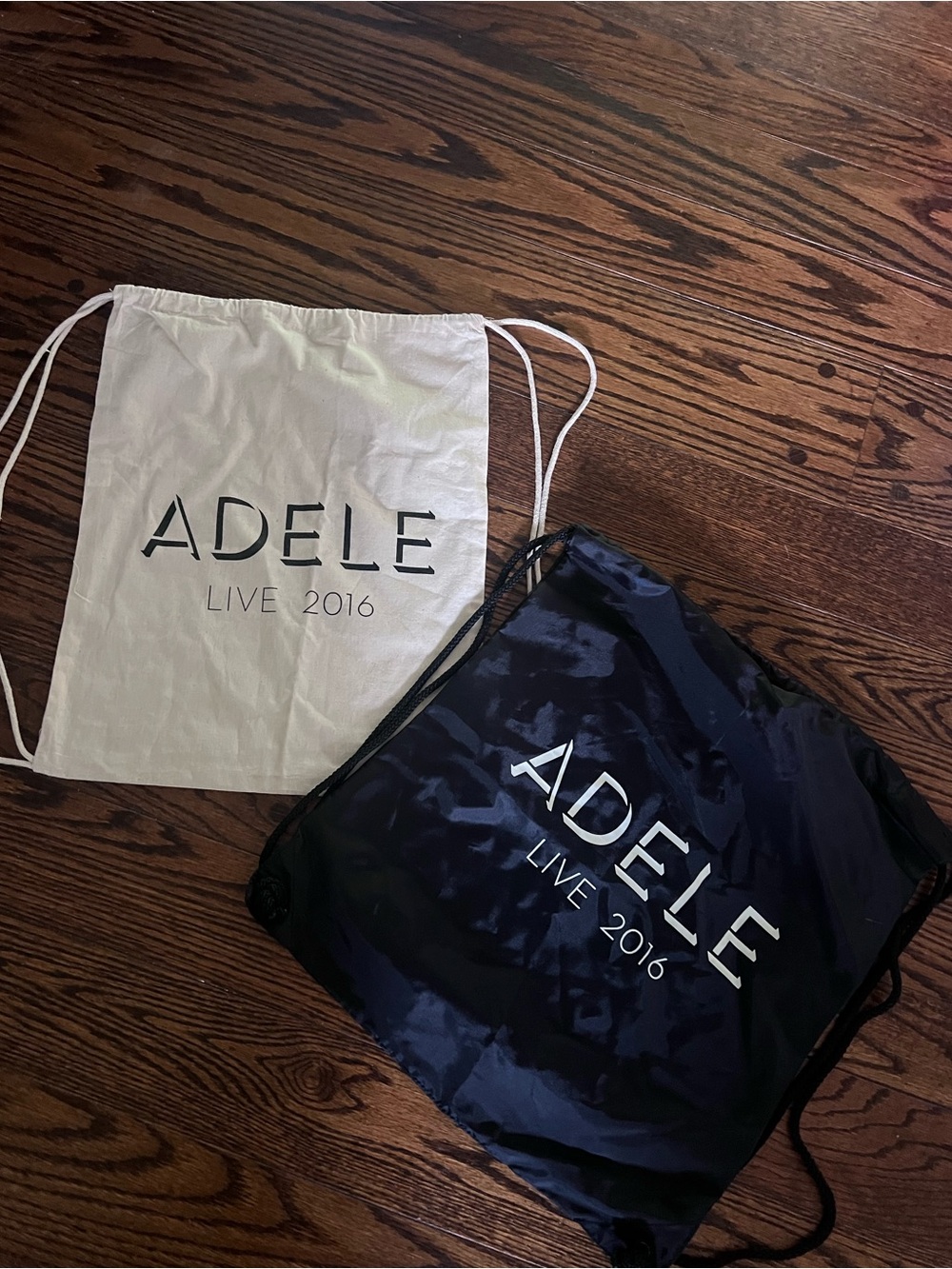 Adele Live 2016 Tour Drawstring Bags